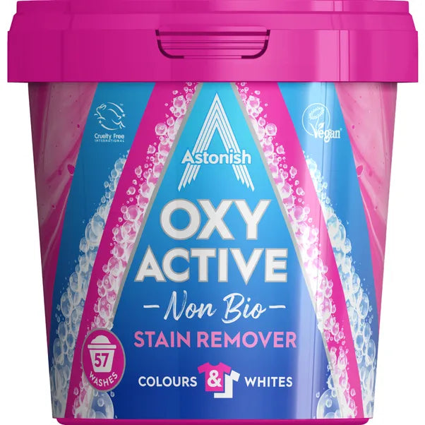 Astonish Oxy Active Plus Fabric Stain Remover 1250g - 57 Washes