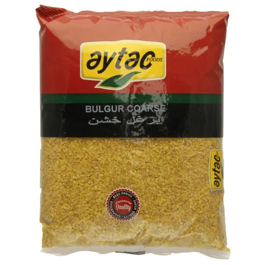 Organic Wheat Bulgur Coarse High Protein 1KG | Aytac
