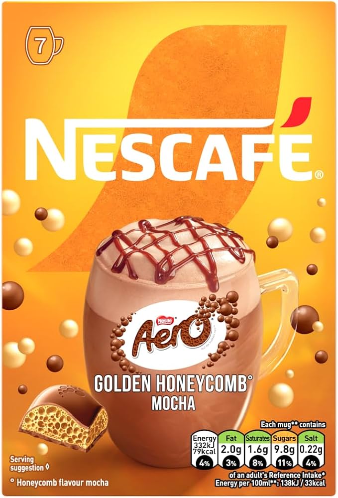 Nescafe Coffee 7 Sachets | Ready Made Instant Coffee | Mix Variety Flavours