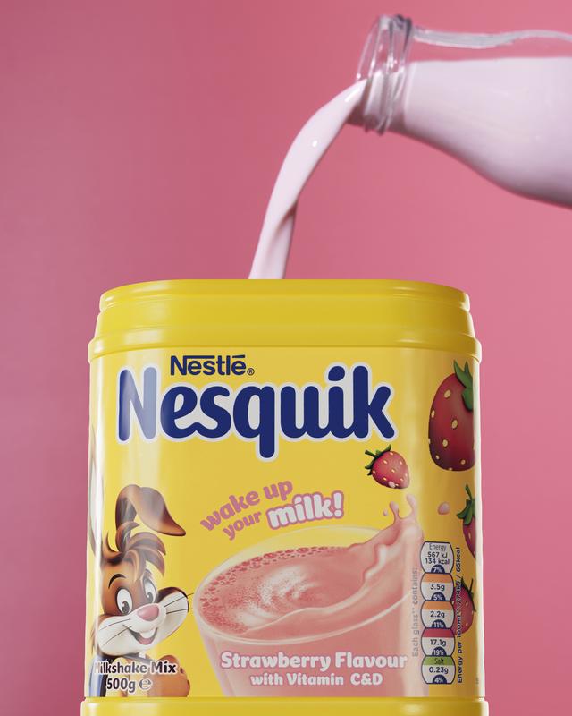 Nesquik Milkshake x 500g | Mix Variety | Strawberry Chocolate Banana