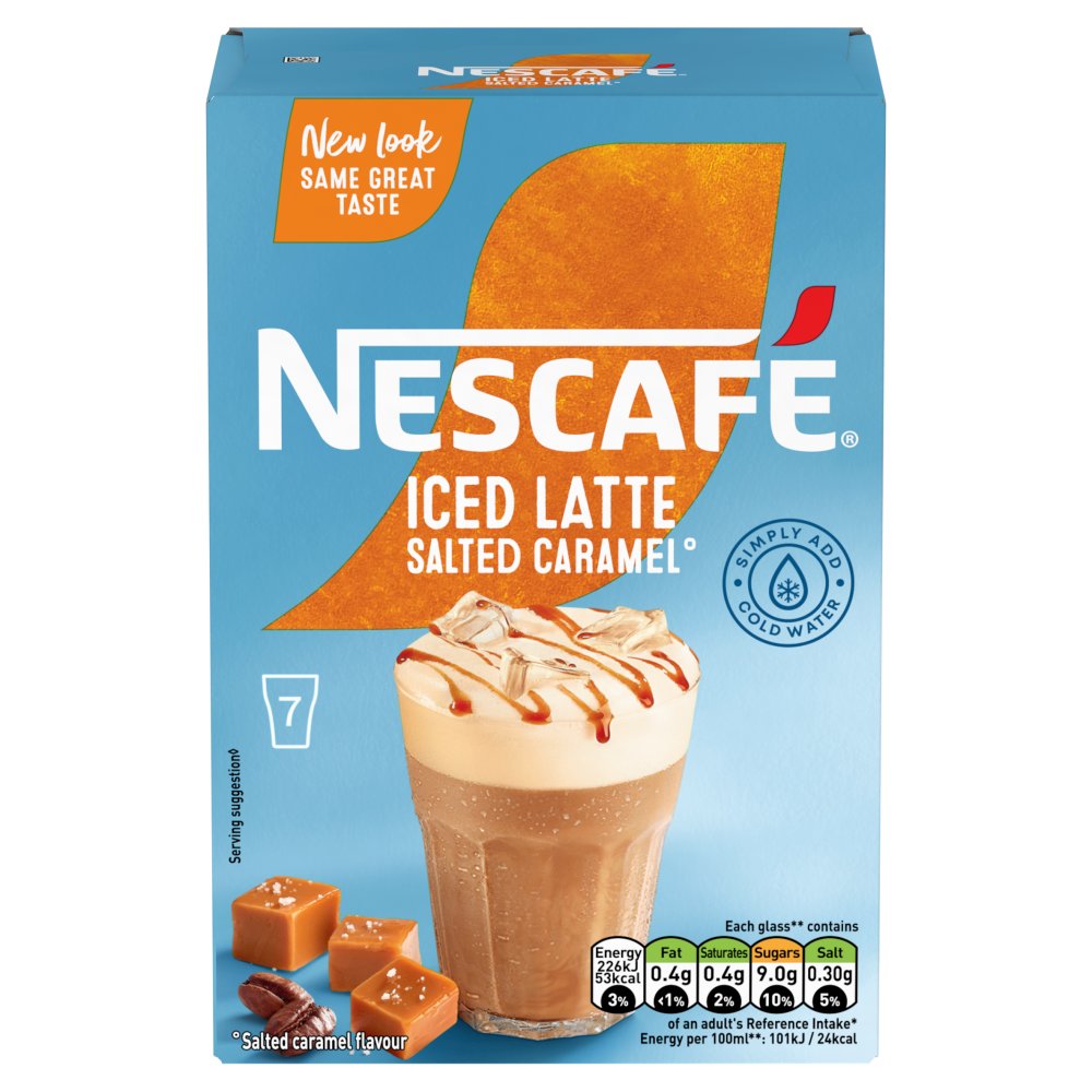 Nescafe Coffee 7 Sachets | Ready Made Instant Coffee | Mix Variety Flavours