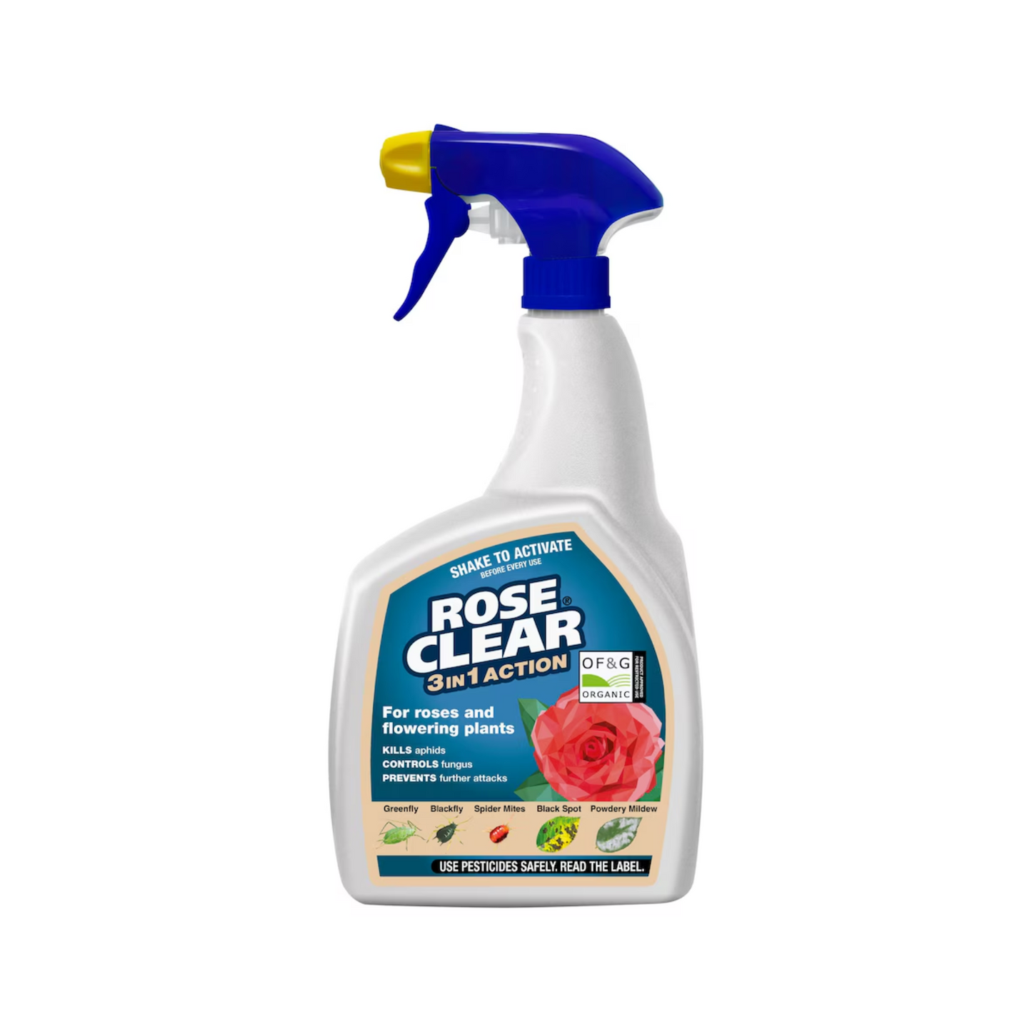 RoseClear 3 in 1 Plant Protection Spray 800ml