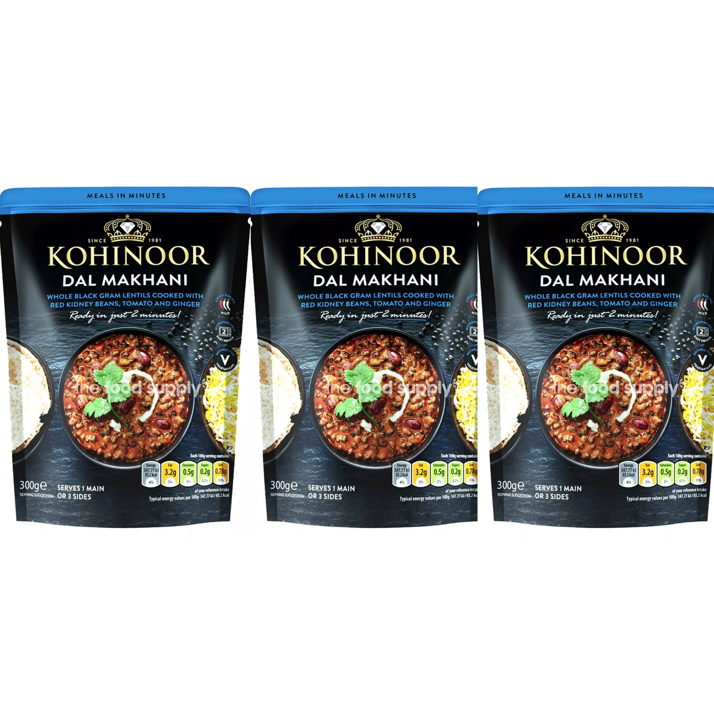 Kohinoor Ready Meals 300-375g x 3 Packs | Cooking Sauces | All Variety
