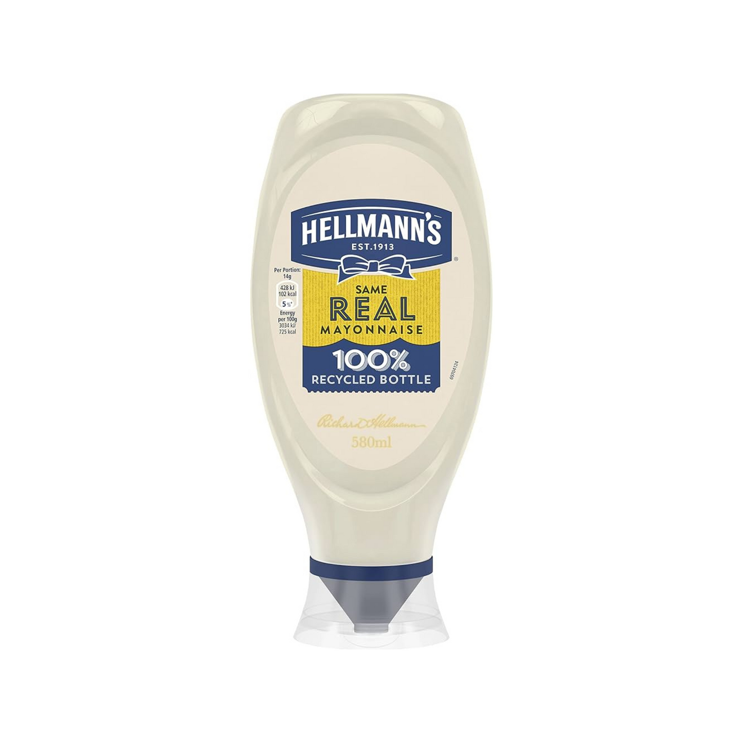 Hellmann's Real Mayonnaise Mayo 580ml