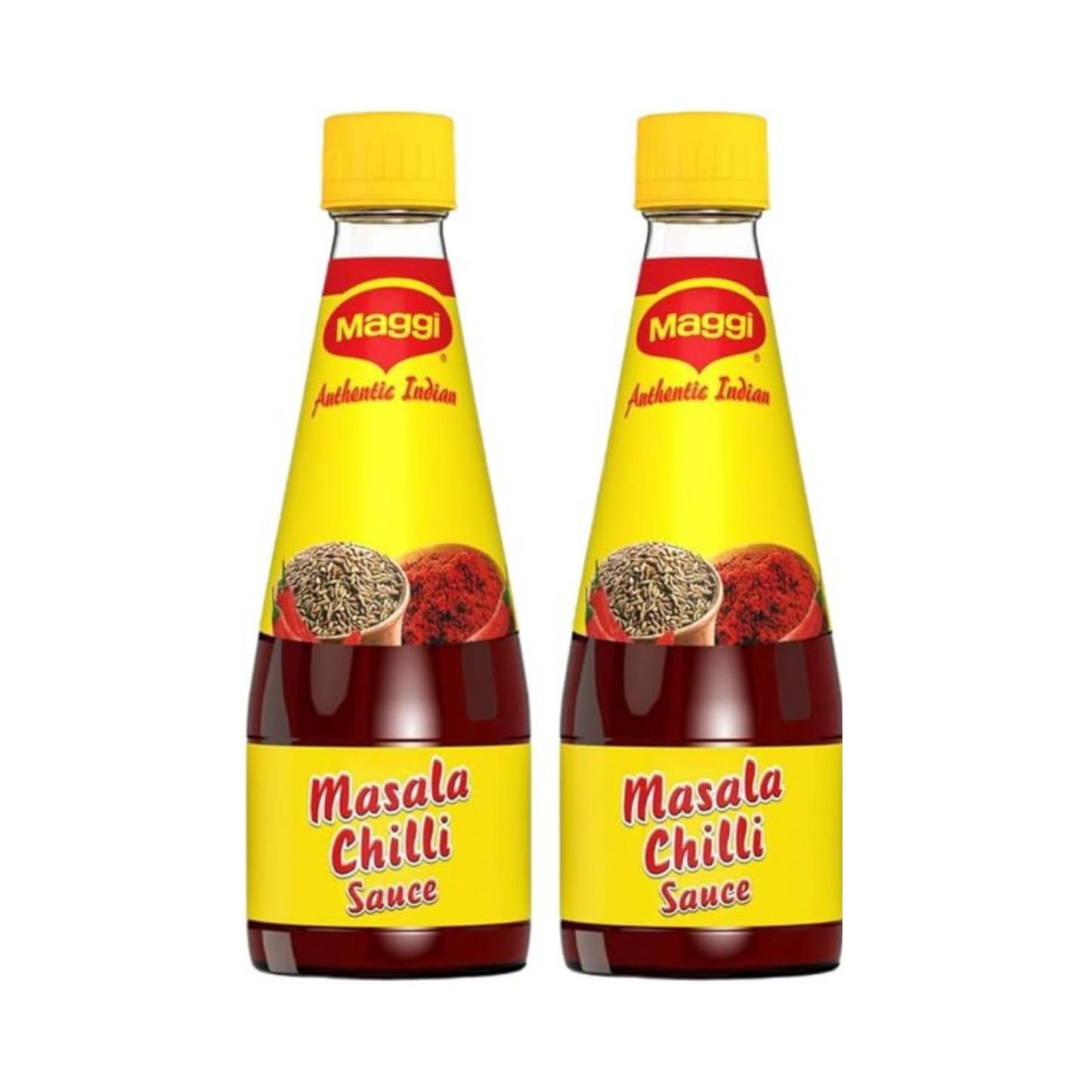 Maggi Authentic Masala Chilli Sauce - 400g | Pack of 2