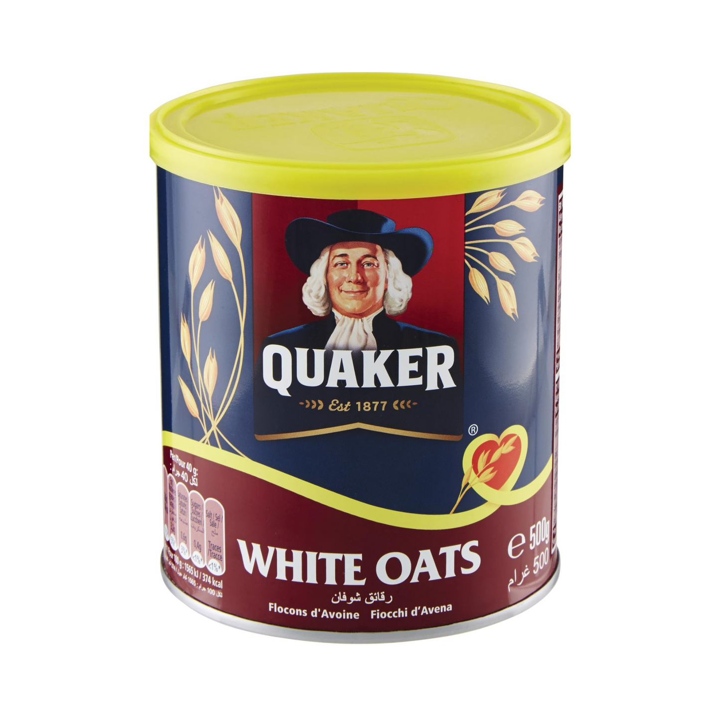 Quaker White Oats 500g Quick Cooking