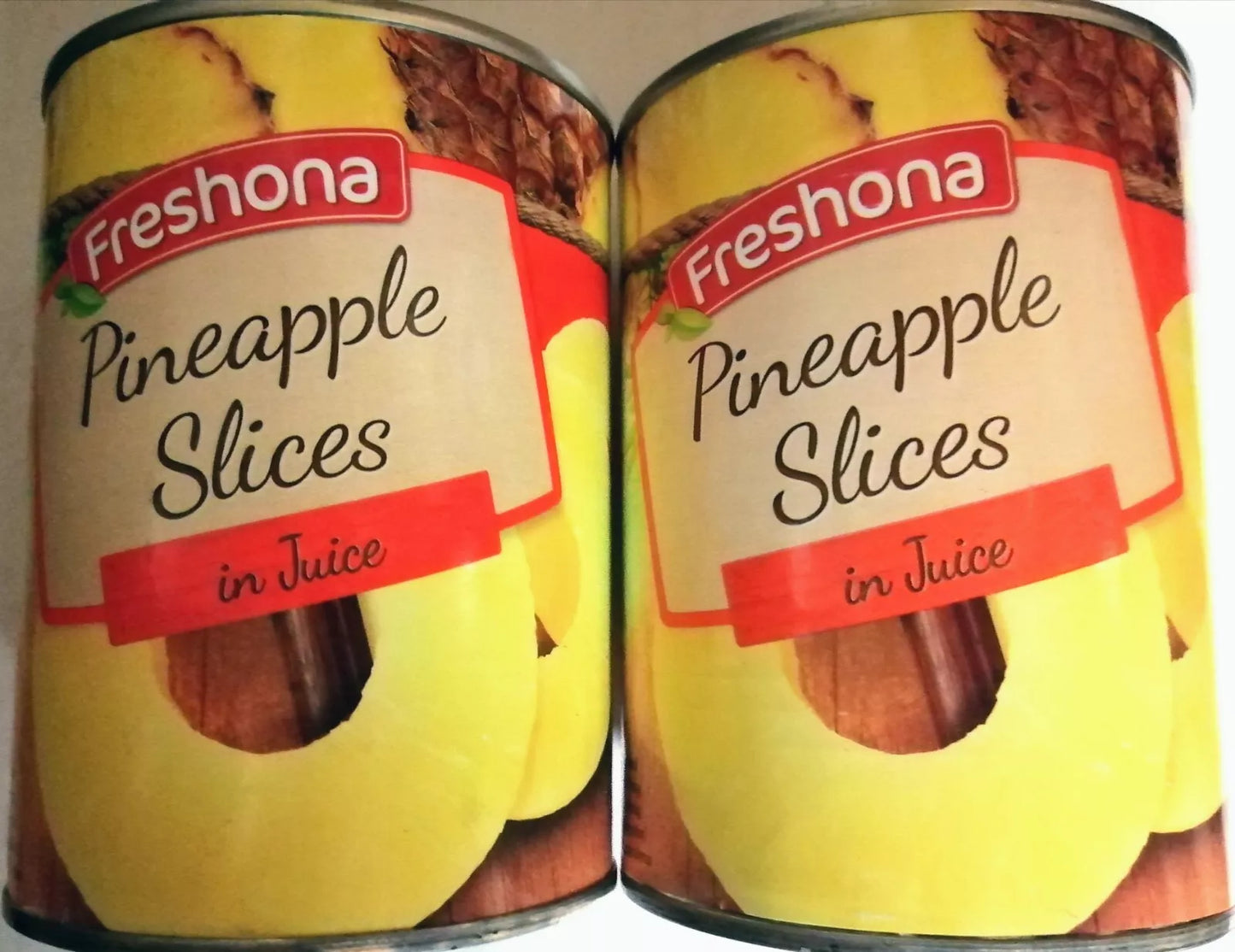 Freshona Pineapple slices In Juice 2 x 567g large tins