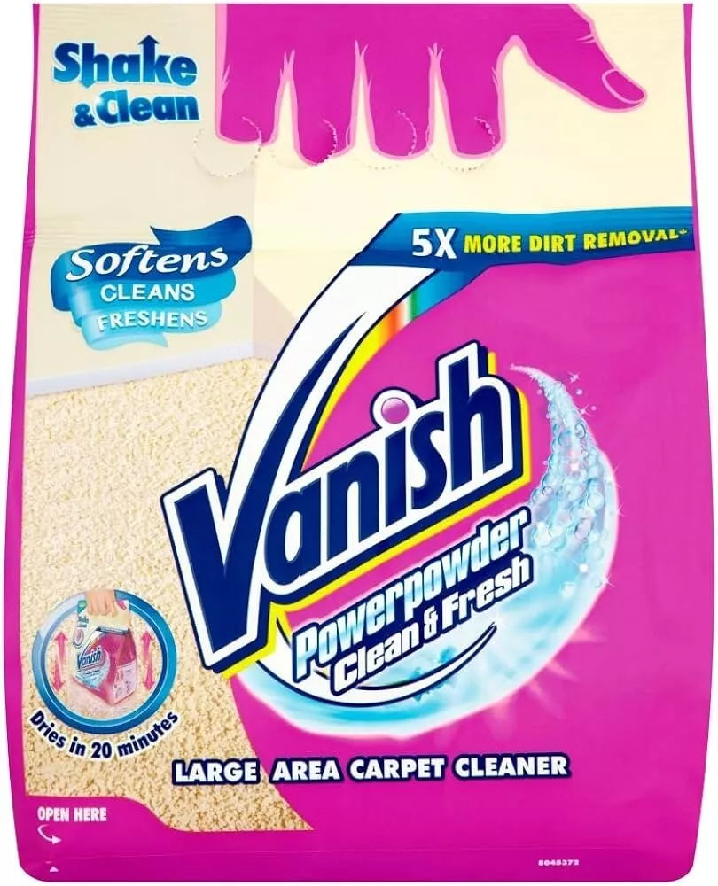 Vanish Power Powder, Large Area Carpet Cleaner 650g