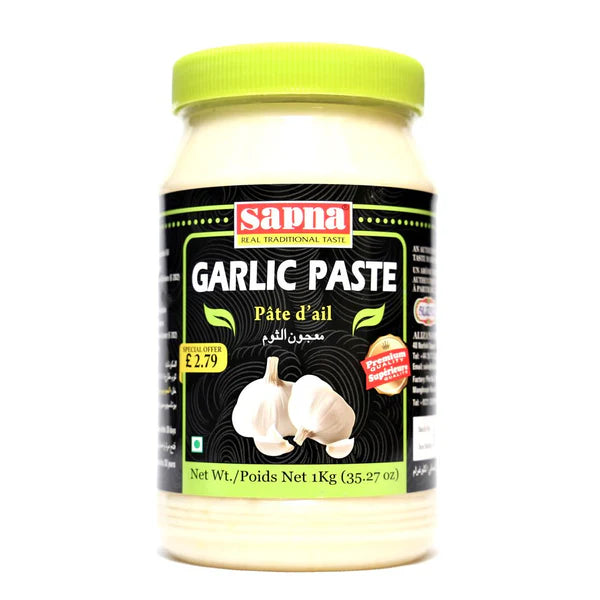 Garlic Paste x 1Kg Pot | Sapna