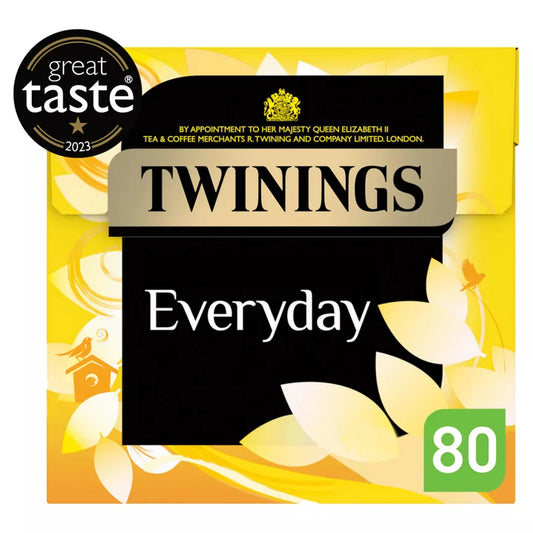 80 x Twinings Everyday Plant-Based Tea Bags