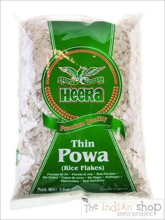 Thin Powa (Rice Flakes) 1KG | Heera