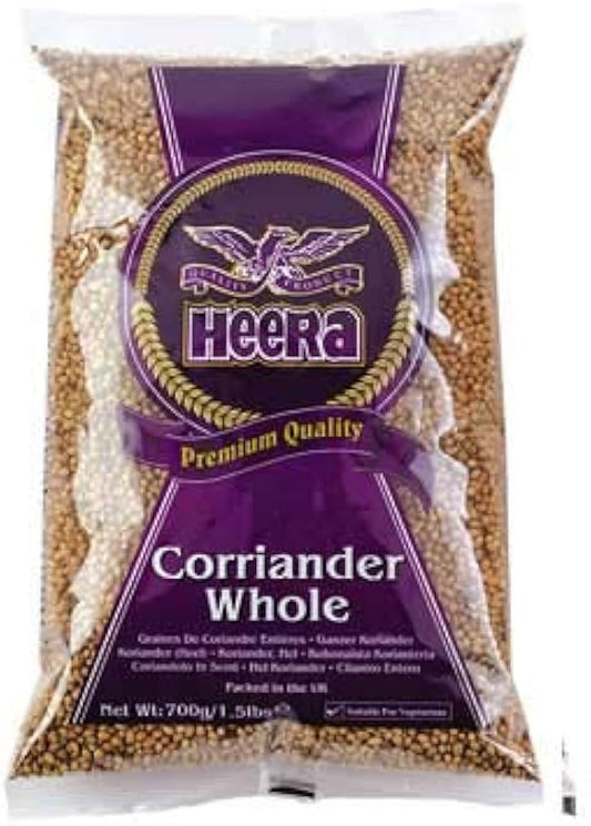 Whole Coriander Seeds 700g | Heera