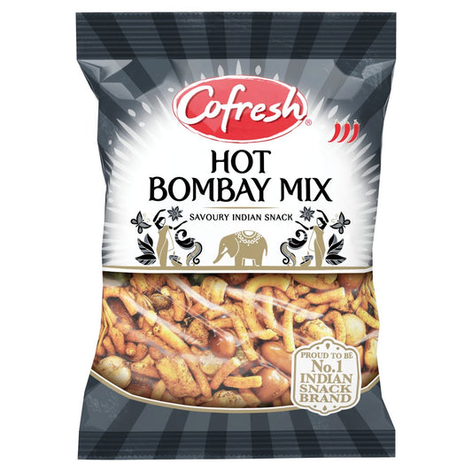 Hot Bombay Mix 325g | Savoury Indian Snack | Cofresh