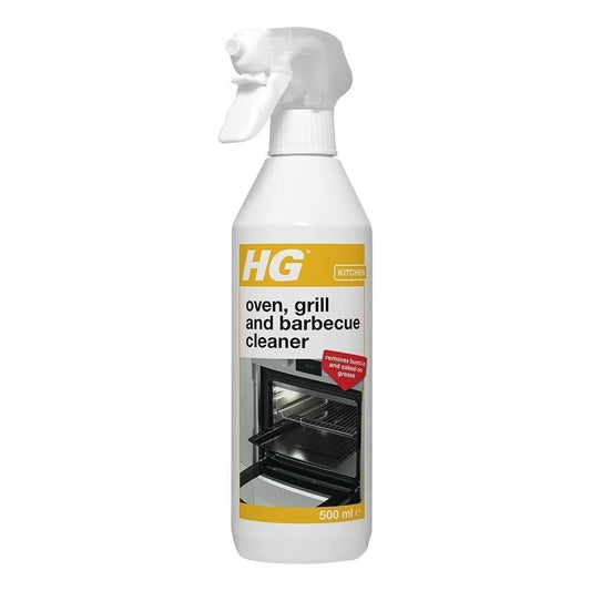 HG Oven, Grill & Barbecue Cleaner Oven Spray, Removes Grease - 500 ml