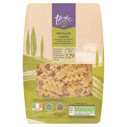 Mafalda Corta Italian Pasta x 500g