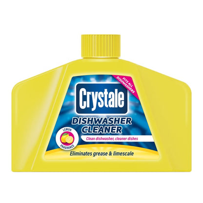 Crystale Total Action Dishwasher Cleaner 250ml, Pack of 3 | Choose Your Scent
