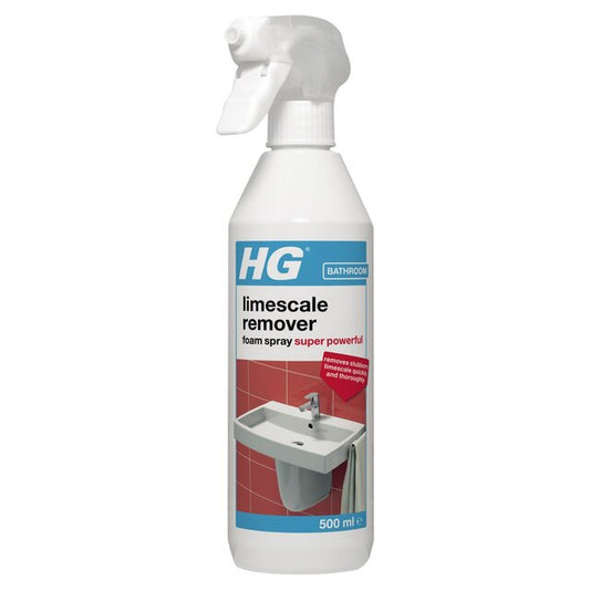 HG Limescale Remover Foam Spray x 500ml | Super Powerful