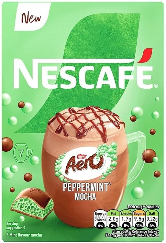 Nescafe Coffee 7 Sachets | Ready Made Instant Coffee | Mix Variety Flavours