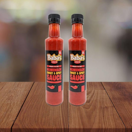 Baba's Sweet & Spicy Sauce - 250ml (2 Pack)