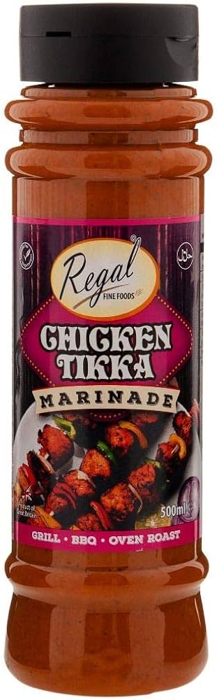 Regal Marinade Sauces x 500ml | Cooking Marinade Sauces | Mix Variety Flavours