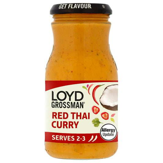 Thai Red Curry Sauce 350g | Lloyd Grossman