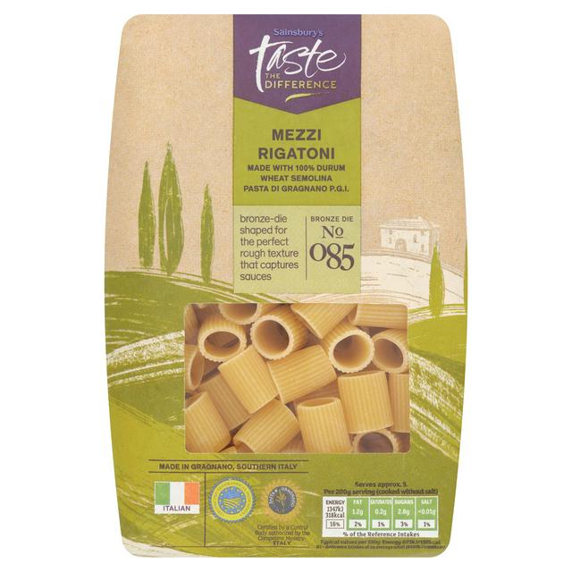 Mezzi Rigatoni Italian Pasta x 500g