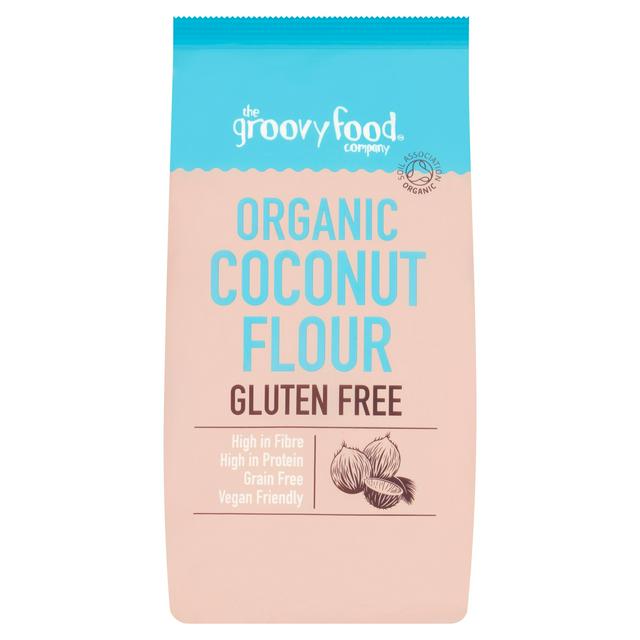 Organic Coconut Flour, 500g by The Groovy Food Company | Gluten Free