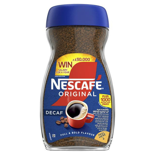 Nescafe Decaf Original Instant Coffee 300g ~  Britain’s Favourite