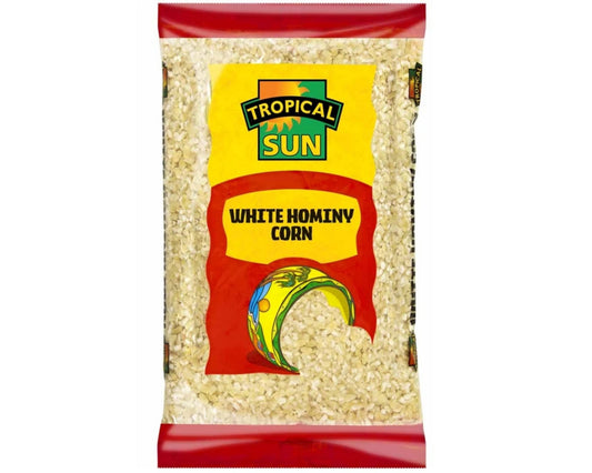 Tropical Sun White Hominy Corn 2kg