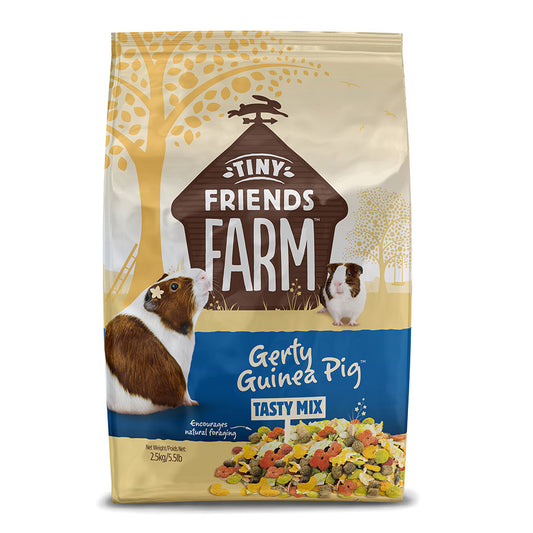 GERTY GUINEA PIG TASTY MIX 2.5kg : Friends Farm Animal Pet Food