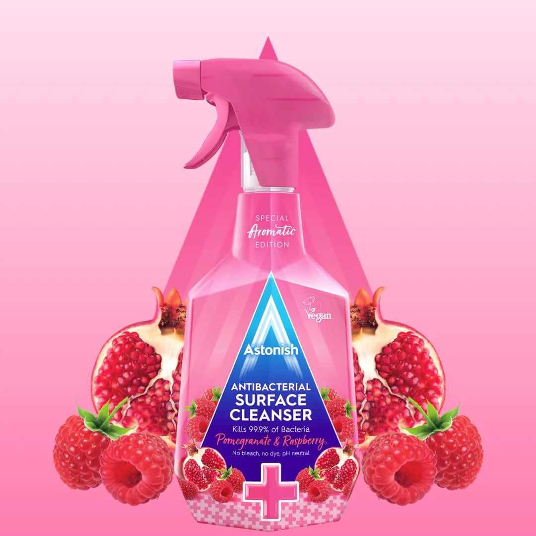 Astonish Special Surface Cleanser Pomegranate and Raspberry Spray 750ML