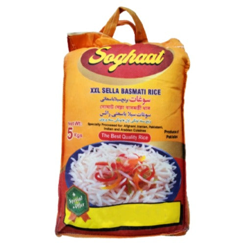 Soghaat Sella Basmati Rice 5kg Fast Delivery SAME DAY