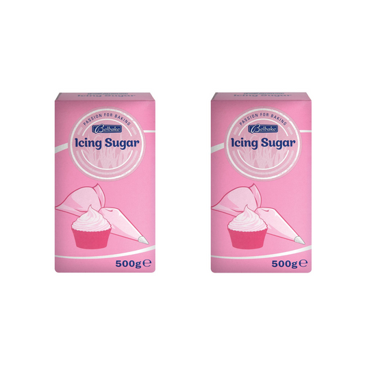 Belbake Icing Sugar 500g X 2 Packs