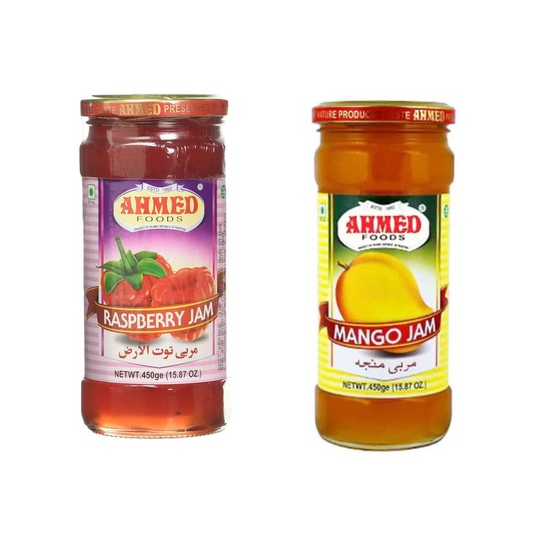 Ahmed Foods Jam x 450g | Mango Raspberry Jam | You can choose your Flavour!