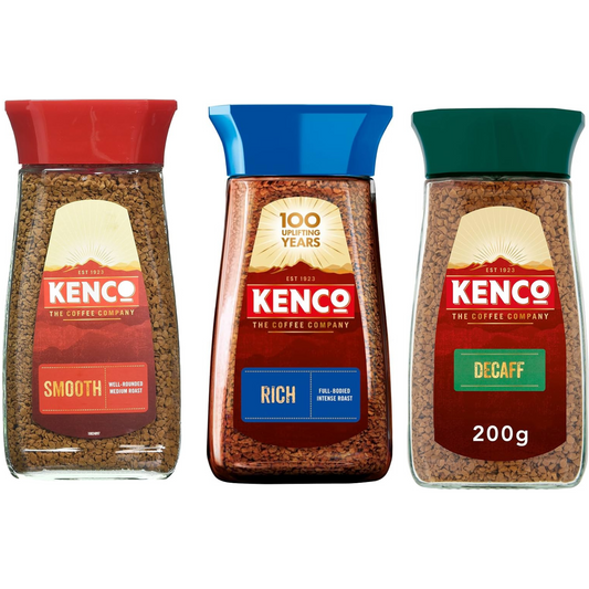 Kenco Instant Coffee 200G  | Mix Variety | Choose Your Style !
