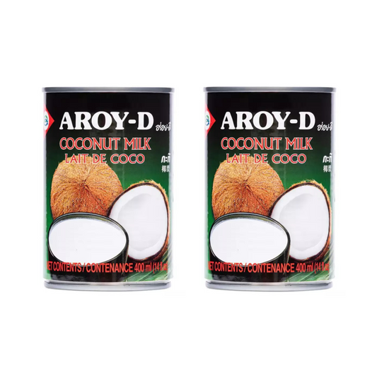 Aroy D Coconut Milk | 2 X 400ml | Thai