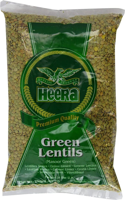 Green Lentils 2KG | Heera