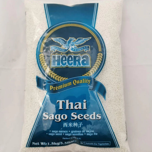 Thai Sago Seeds 1.5KG | Heera