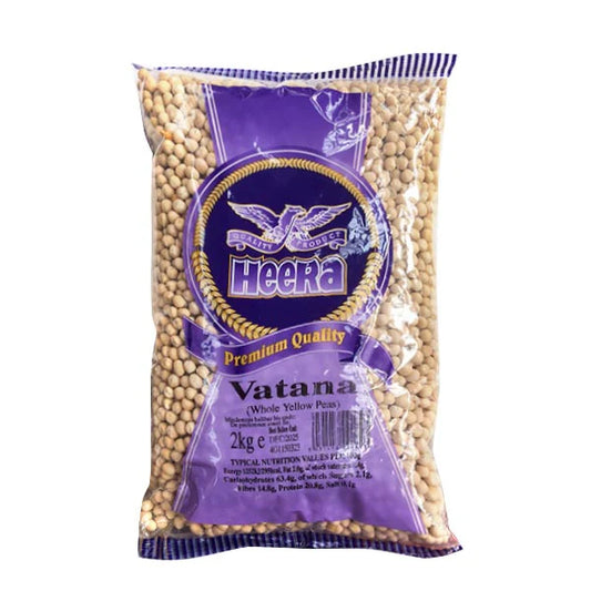 Vatana (Whole White Peas) X 2kg | Heera