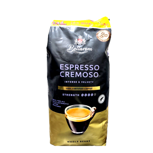 Bellarom Espresso Cremoso 1.2kg Intense Velvety