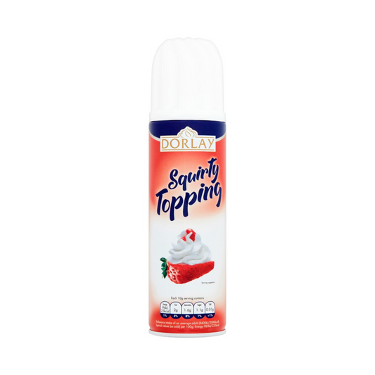 Dorlay Squirty Topping, 250g