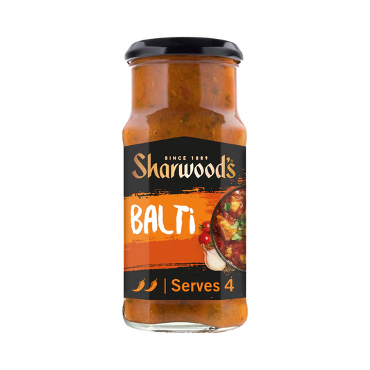 Sharwood's Balti Sauce 420g – Medium & Flavorful Curry Sauce