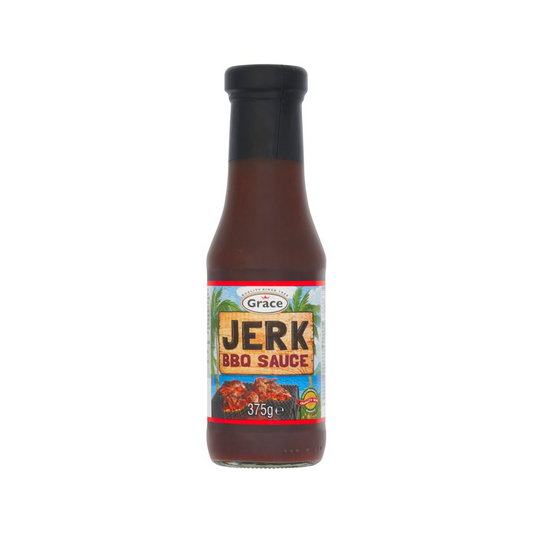 Grace Jamaican Jerk BBQ Sauce 375g – Authentic Caribbean Marinade
