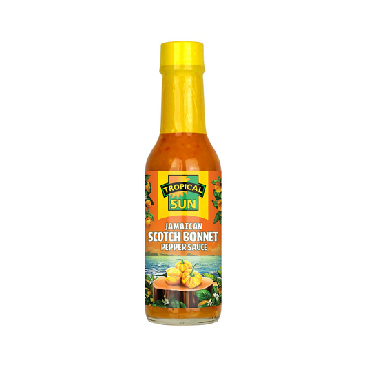 Tropical Sun Scotch Bonnet Hot Pepper Sauce 150ml