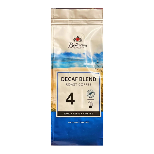 Bellarom Decaf Blend Roast Coffee 227g – 100% Arabica Ground Coffee Powder