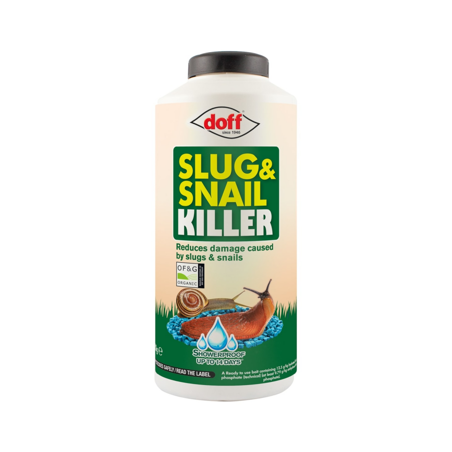 Doff Slug & Snail Killer 750g – Fast Acting Pest Control for Gardens & Plants