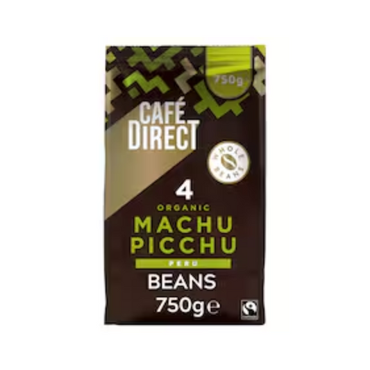 Café Direct Organic Machu Picchu Coffee Beans 750g