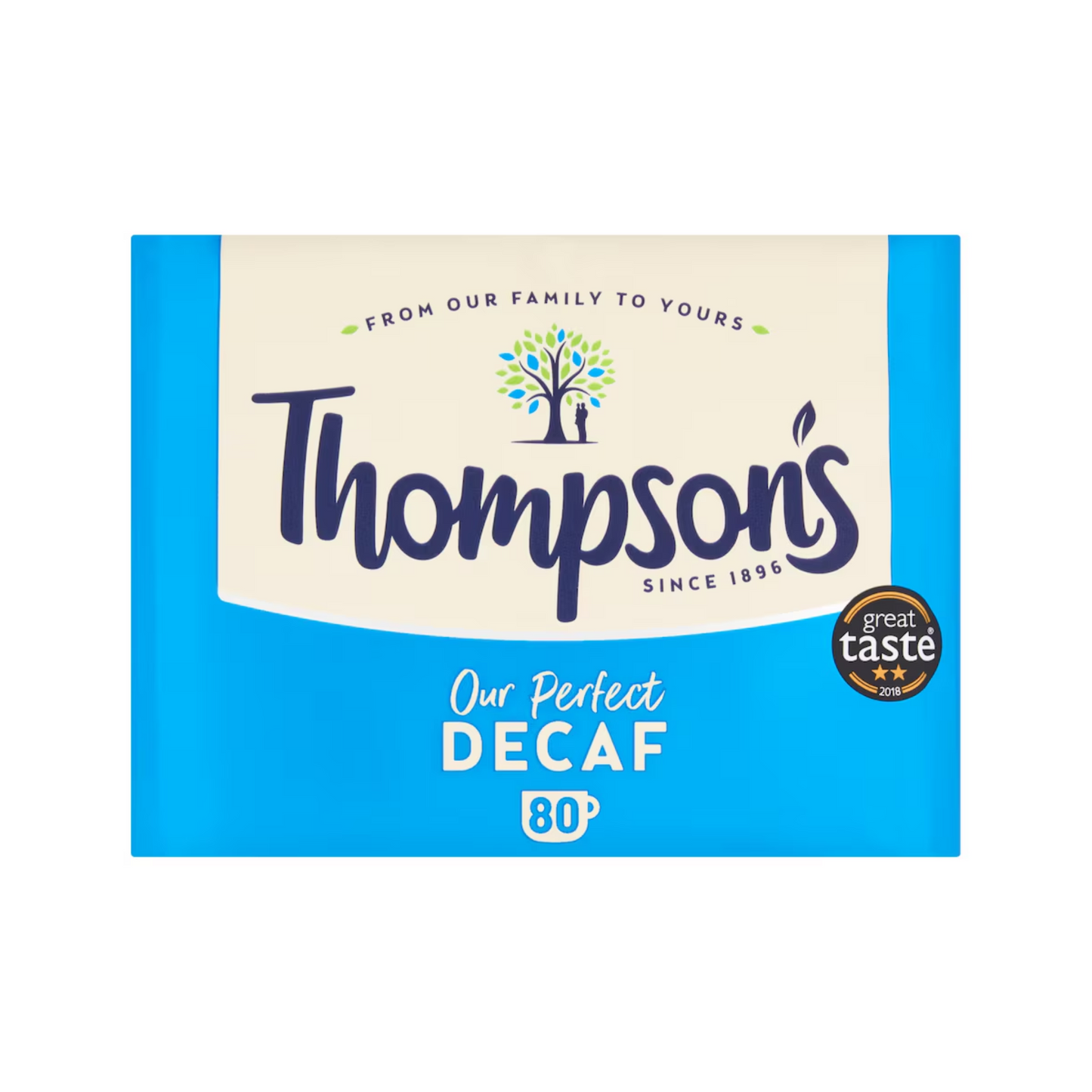 Thompson's Decaf Tea 80 Pack 250g