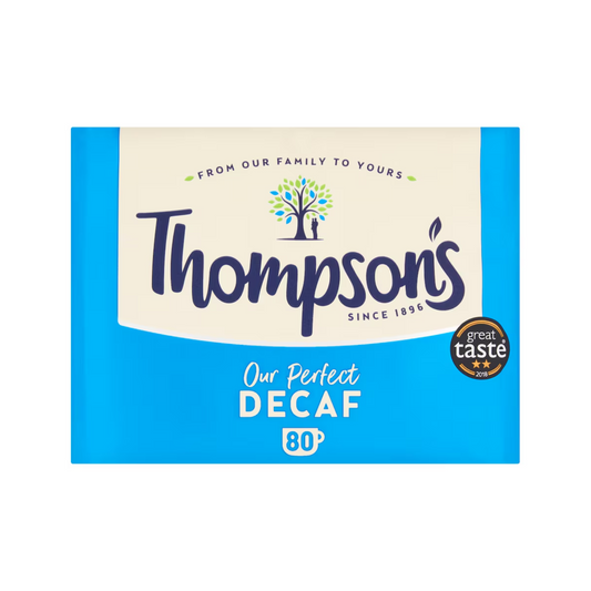 Thompson's Decaf Tea 80 Pack 250g