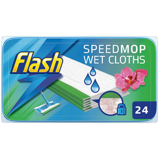 Flash Speed Mop refill Pads Cleaning Fast Easy & Hygienic Floor for Mop 24 PACK